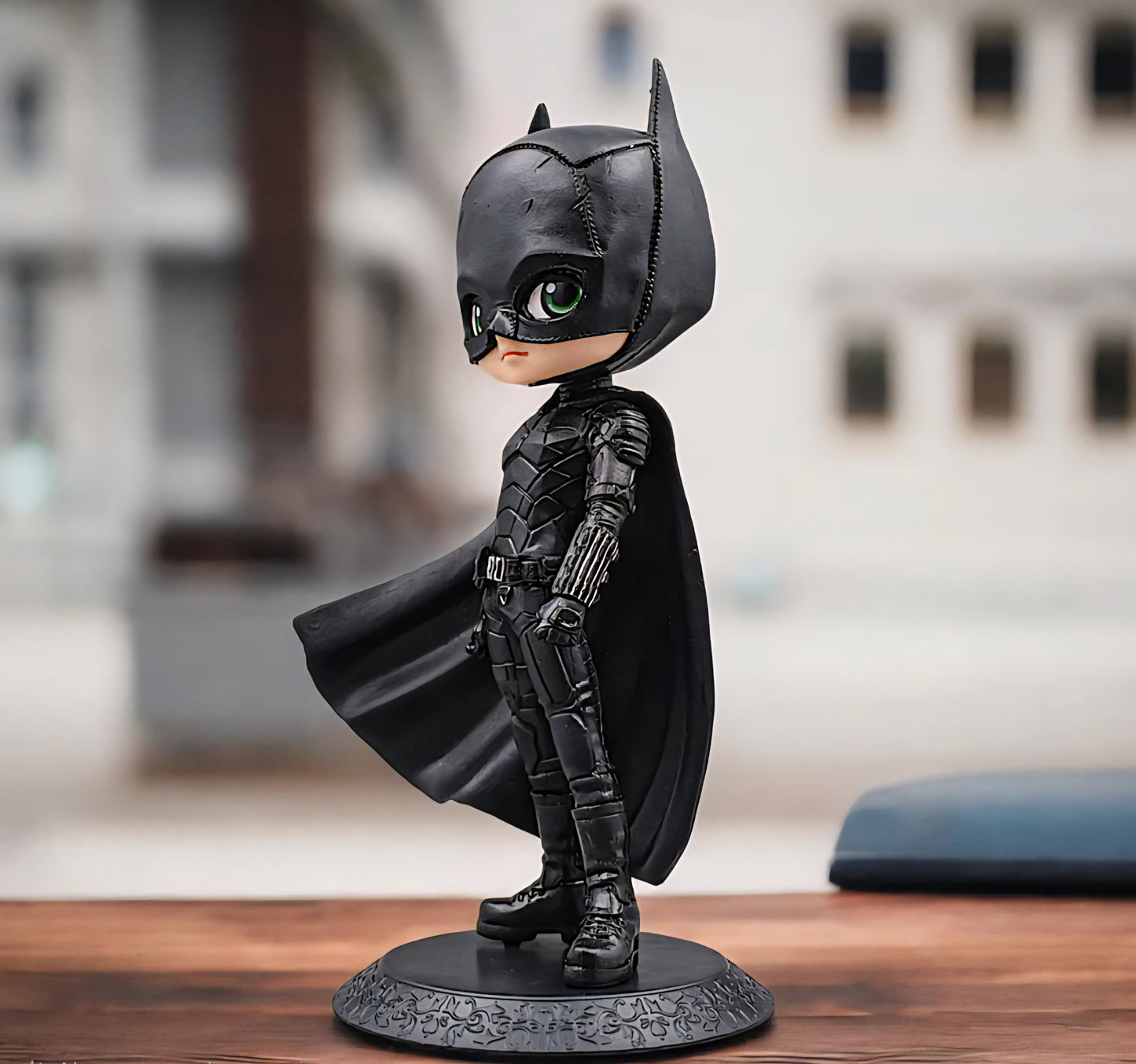 Batman Q Style Action Figure With Stand | Movable Head (16 cm)