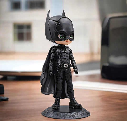 Batman Q Style Action Figure With Stand | Movable Head (16 cm)