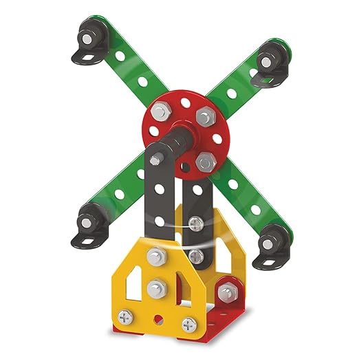 Mechanix Beginner STEM Toy| Bikes, Bulldozer, Giant Wheel