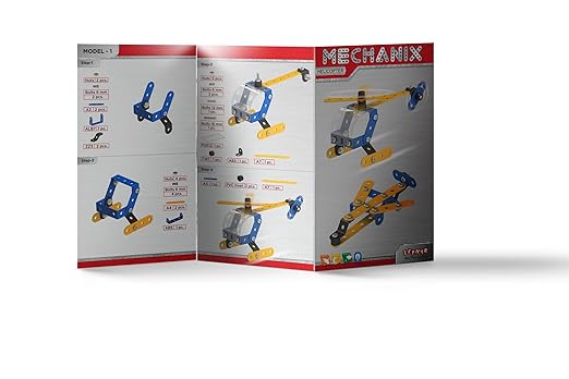 Mechanix Beginner STEM Toy| Bikes, Bulldozer, Giant Wheel