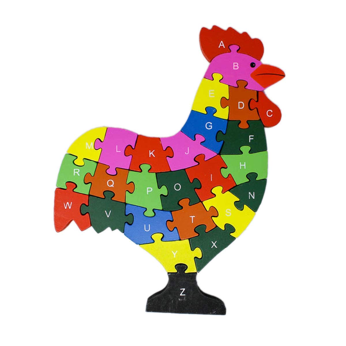 Alphabet and Number Wooden Jigsaw Puzzle (5 Variations)