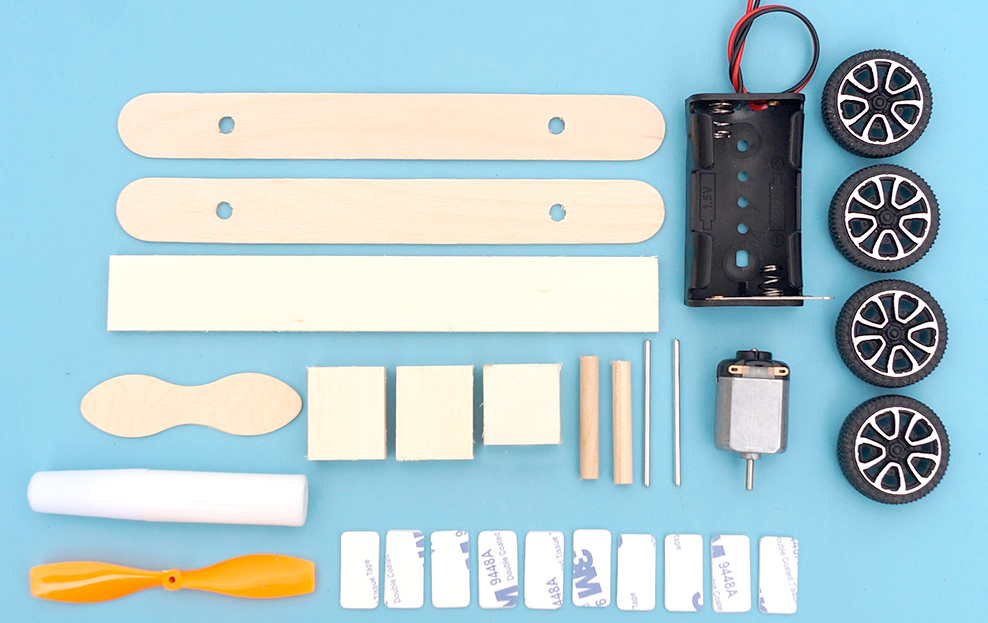 DIY Electric Aircraft Glider Kit with Double Lantern – STEM Science Experiment Toy for Kids