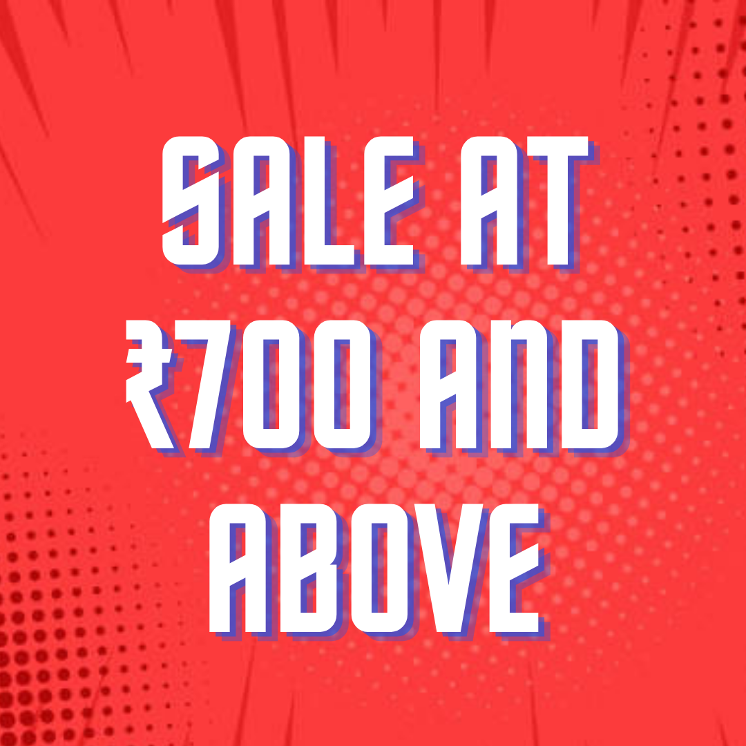 ₹700 and above