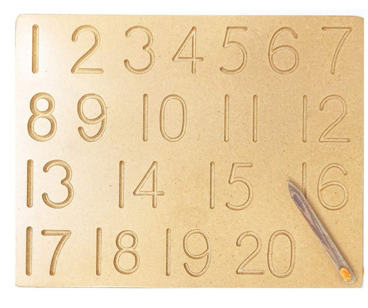 Educational Tracing Wooden Board for Kids and Learning Slates for Children