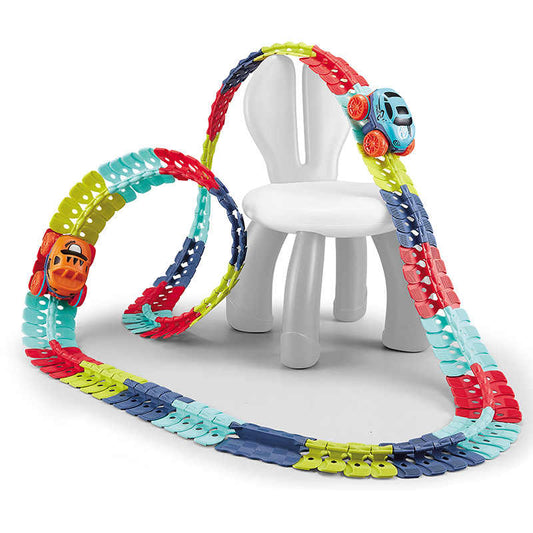 Changeable Track Anti Gravity Race Car Track Set with LED Light-Up